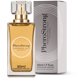 PHEROSTRONG - PERFUME CON FEROMONAS ONLY PARA MUJER 50 ML | VibraZon