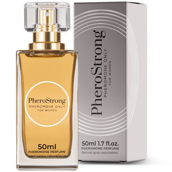 PHEROSTRONG - PERFUME CON FEROMONAS ONLY PARA MUJER 50 ML | VibraZon