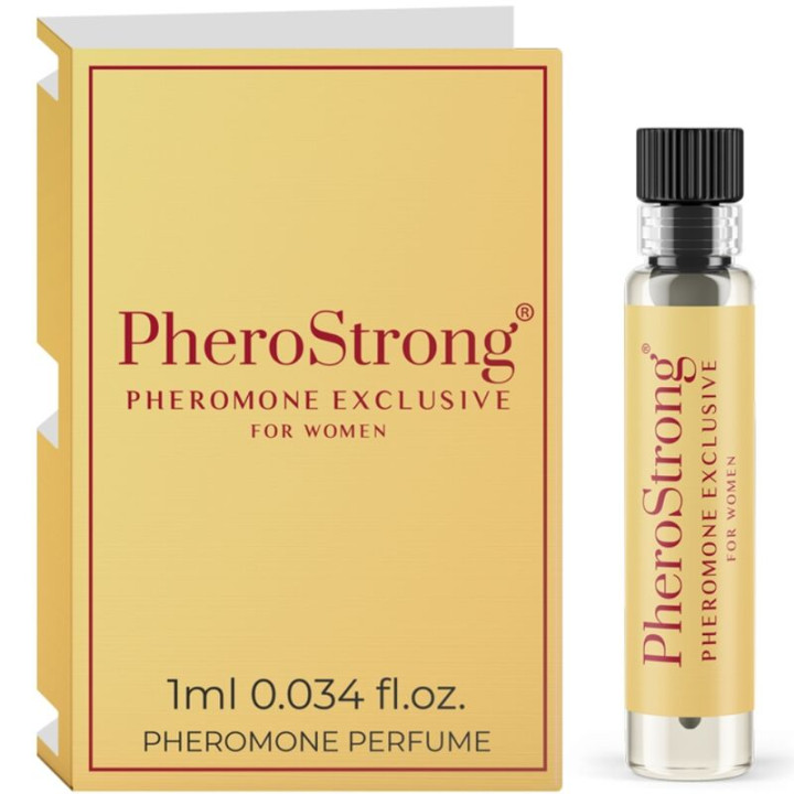 PHEROSTRONG - PERFUME CON FEROMONAS EXCLUSIVE PARA MUJER 1 ML | VibraZon