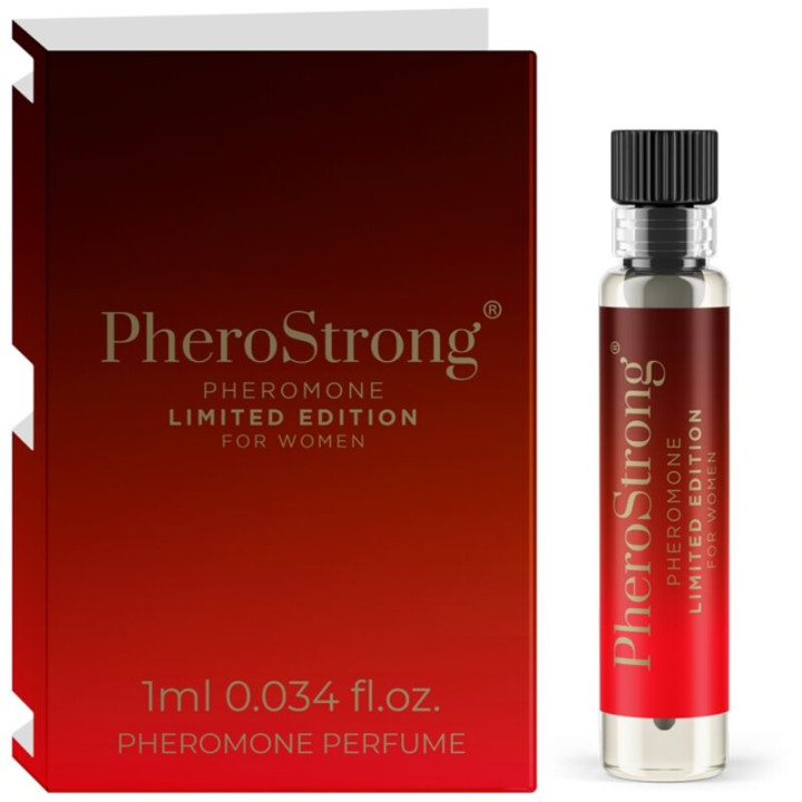 PHEROSTRONG - PERFUME CON FEROMONAS LIMITED EDITION PARA MUJER 1 ML | VibraZon