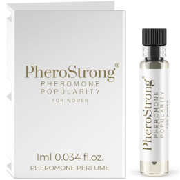 PHEROSTRONG - PERFUME CON FEROMONAS POPULARITY PARA MUJER 1 ML | VibraZon