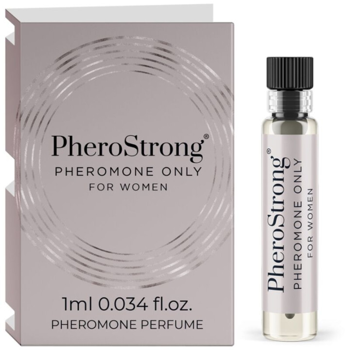 PHEROSTRONG - PERFUME CON FEROMONAS ONLY PARA MUJER 1 ML | VibraZon