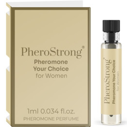 PHEROSTRONG - PERFUME CON FEROMONAS YOUR CHOICE PARA MUJER 1 ML | VibraZon