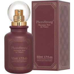 PHEROSTRONG - PERFUME CON FEROMONAS SHOW PARA MUJER 50 ML | VibraZon