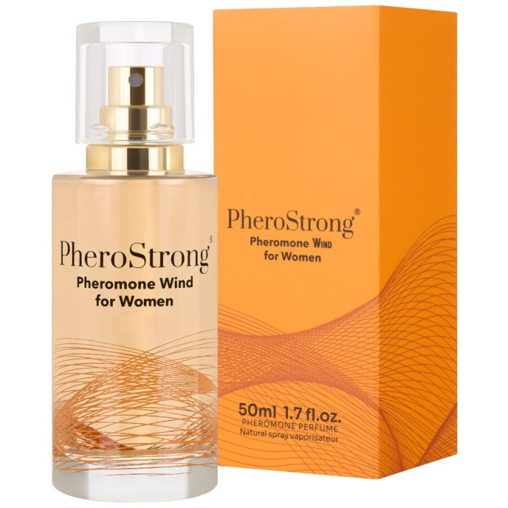 PHEROSTRONG - PERFUME CON FEROMONAS WIND PARA MUJER 50 ML | VibraZon