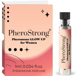 PHEROSTRONG - GLOW UP PERFUME CON FEROMONAS PARA MUJER 1 ML | VibraZon