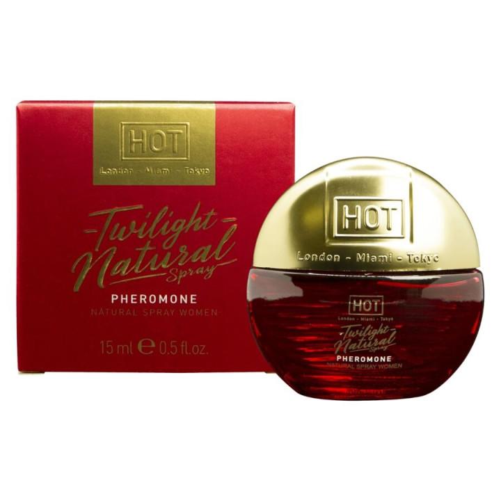 HOT - TWILIGHT NATURAL CON FEROMONAS MUJER 15 ML | VibraZon