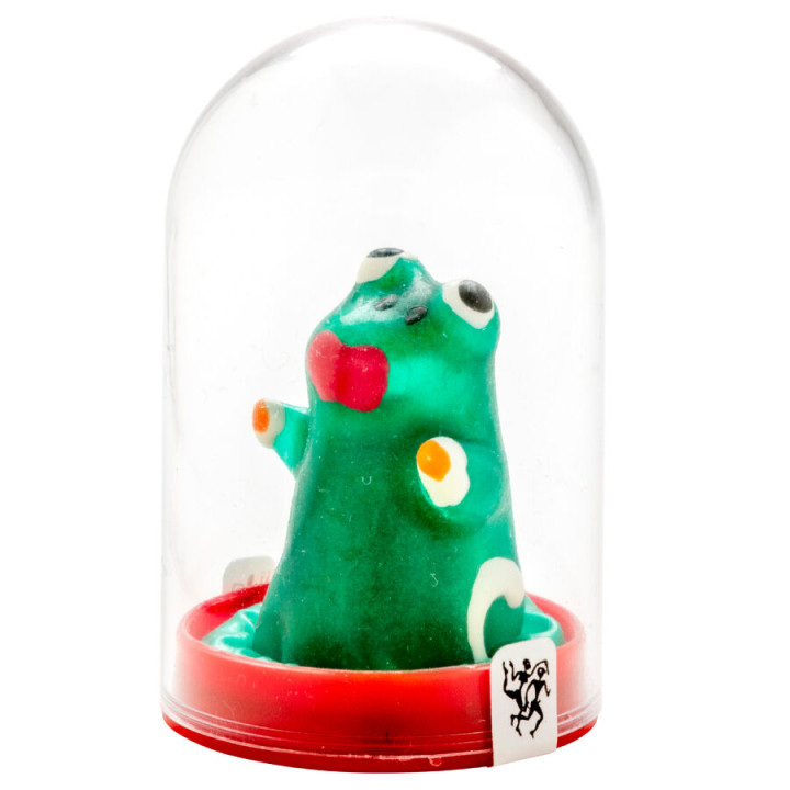 CONDOMERIE - PRESERVATIVO DECORATIVO PINTADO A MANO RANA MODEL 1 | VibraZon
