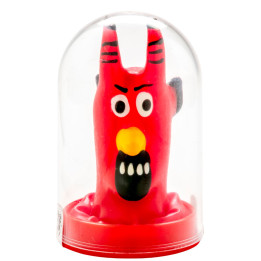CONDOMERIE - PRESERVATIVO DECORATIVO PINTADO A MANO DIABLO ROJO | VibraZon