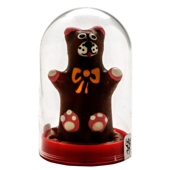 CONDOMERIE - PRESERVATIVO DECORATIVO PINTADO A MANO OSO DE PELUCHE | VibraZon