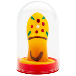 CONDOMERIE - PRESERVATIVO DECORATIVO PINTADO A MANO ZUECO | VibraZon