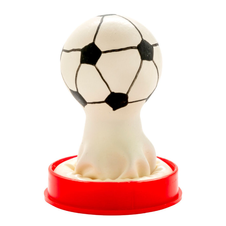 CONDOMERIE - PRESERVATIVO DECORATIVO PINTADO A MANO FÚTBOL AMERICANO | VibraZon