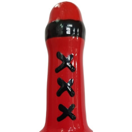 CONDOMERIE - PRESERVATIVO DECORATIVO PINTADO A MANO MSTERDAM ROJO | VibraZon