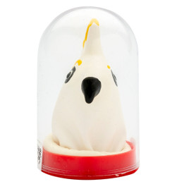 CONDOMERIE - PRESERVATIVO DECORATIVO PINTADO A MANO LORO BLANCO | VibraZon