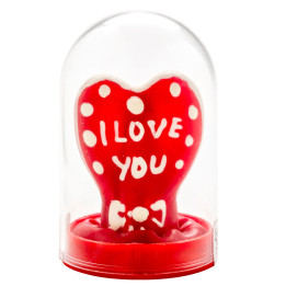 CONDOMERIE - PRESERVATIVO DECORATIVO PINTADO A MANO CORAZÓN - TE AMO MODELO 1 | VibraZon