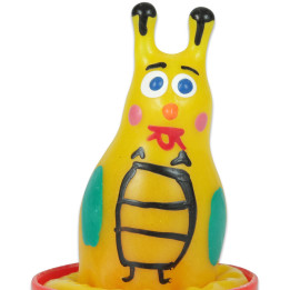 CONDOMERIE - PRESERVATIVO DECORATIVO PINTADO A MANO ABEJA | VibraZon
