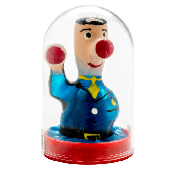 CONDOMERIE - PRESERVATIVO DECORATIVO PINTADO A MANO POLICÍA | VibraZon
