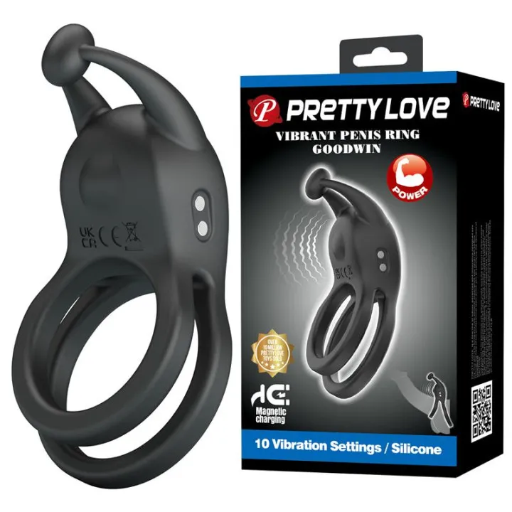 Goodwin Anillo Doble con Vibración de Prettylove