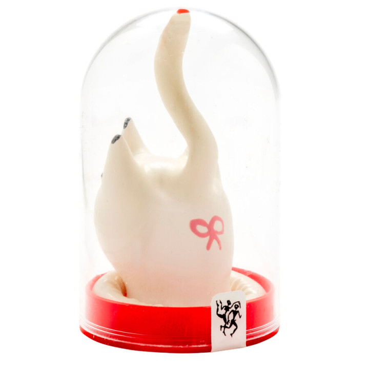 CONDOMERIE - PRESERVATIVO DECORATIVO PINTADO A MANO CISNE | VibraZon