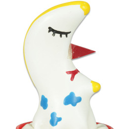 CONDOMERIE - PRESERVATIVO DECORATIVO PINTADO A MANO LUNA | VibraZon