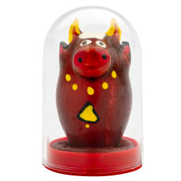 CONDOMERIE - PRESERVATIVO DECORATIVO PINTADO A MANO TORO MODELO 1 | VibraZon