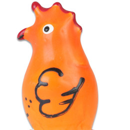 CONDOMERIE - PRESERVATIVO DECORATIVO PINTADO A MANO GALLO MODELO 1 | VibraZon