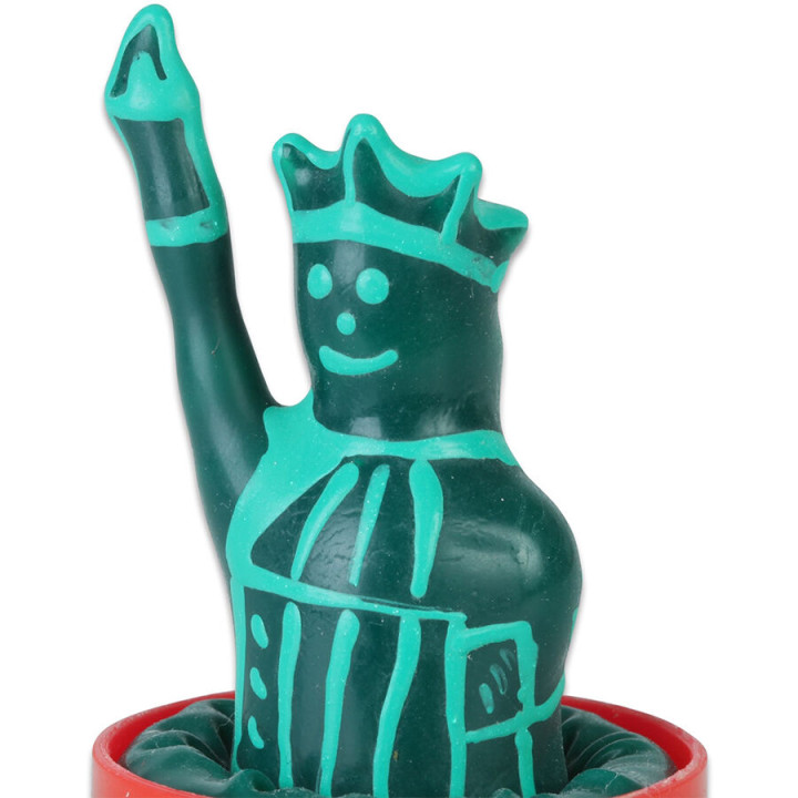 CONDOMERIE - PRESERVATIVO DECORATIVO PINTADO A MANO ESTATUA DE LA LIBERTAD MODELO 1 | VibraZon
