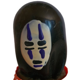 CONDOMERIE - PRESERVATIVO DECORATIVO PINTADO A MANO MASCARILLA FANTASMA NEGRO | VibraZon