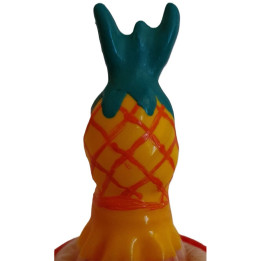 CONDOMERIE - PRESERVATIVO DECORATIVO PINTADO A MANO PIÑA | VibraZon