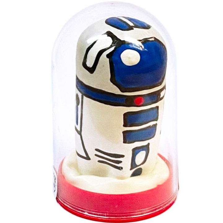 CONDOMERIE - PRESERVATIVO DECORATIVO PINTADO A MANO ROBOT | VibraZon
