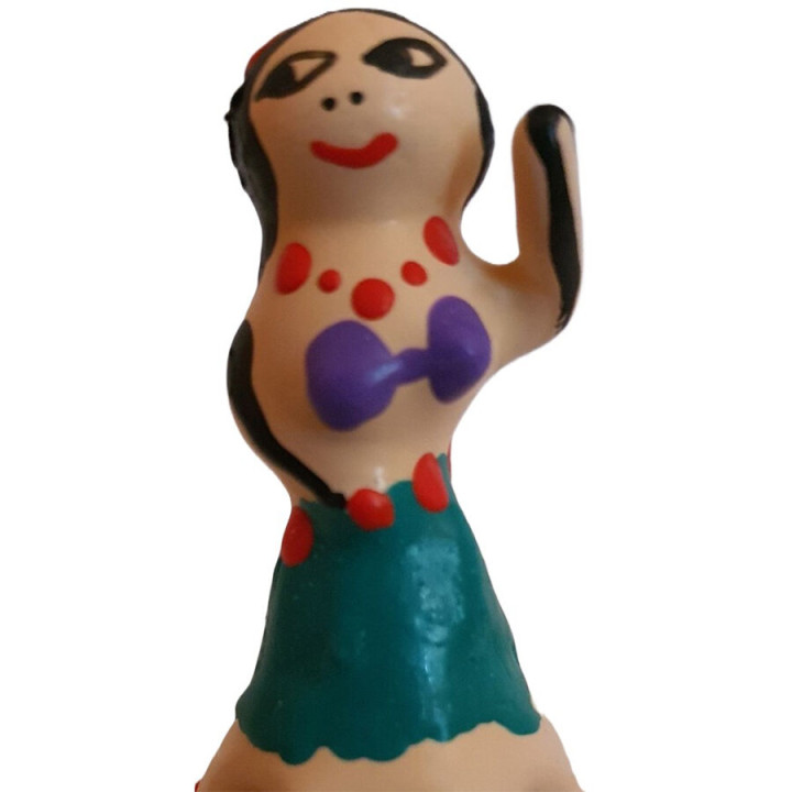 CONDOMERIE - PRESERVATIVO DECORATIVO PINTADO A MANO CHICA HULA | VibraZon