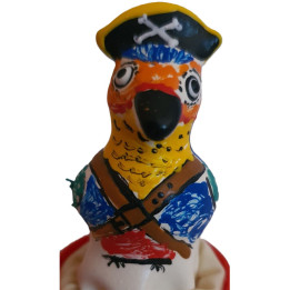 CONDOMERIE - PRESERVATIVO DECORATIVO PINTADO A MANO CAPITN LORO | VibraZon