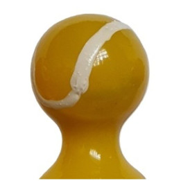 CONDOMERIE - PRESERVATIVO DECORATIVO PINTADO A MANO PELOTA DE TENIS | VibraZon