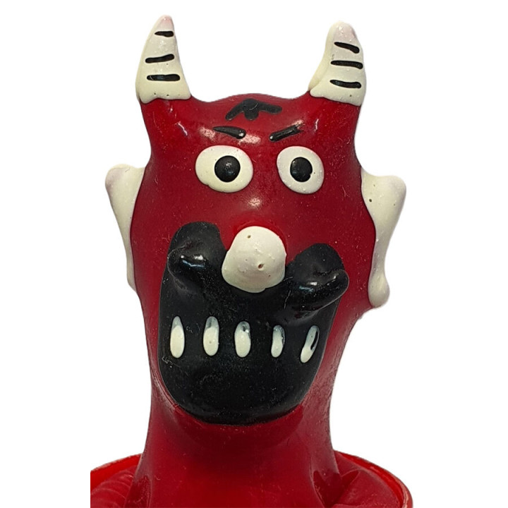CONDOMERIE - PRESERVATIVO DECORATIVO PINTADO A MANO BOCA DEL DIABLO MODELO 2 | VibraZon