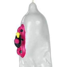 CONDOMERIE - PRESERVATIVO DECORATIVO PINTADO A MANO MOTO XL | VibraZon