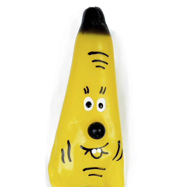CONDOMERIE - PRESERVATIVO DECORATIVO PINTADO A MANO PLÁTANO MODELO XL | VibraZon