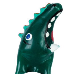 CONDOMERIE - PRESERVATIVO DECORATIVO PINTADO A MANO COCODRILO MODELO XL | VibraZon
