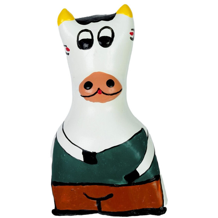 CONDOMERIE - PRESERVATIVO DECORATIVO PINTADO A MANO VACA MODELO XL | VibraZon