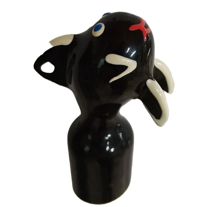 CONDOMERIE - PRESERVATIVO DECORATIVO PINTADO A MANO ORCA AMABLE XL | VibraZon