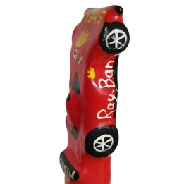 CONDOMERIE - PRESERVATIVO DECORATIVO PINTADO A MANO F1 FERRARI XL | VibraZon