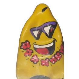 CONDOMERIE - PRESERVATIVO DECORATIVO PINTADO A MANO FRIKI TIKI XL | VibraZon