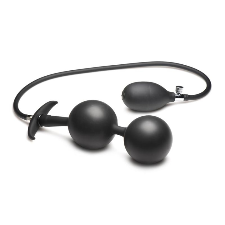 Ass Rattler Bolas Anales con Inflado y Peso de Master Series | VibraZon