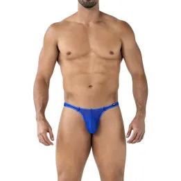 C4MSPX06 Tanga Brasileño Mesh Electric Blue de Cut4Men