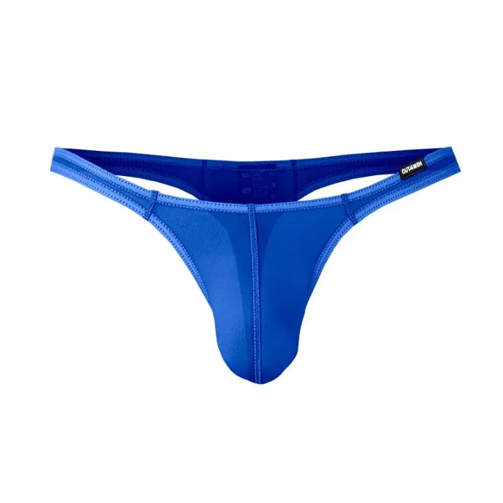 C4MSPX06 Tanga Brasileño Mesh Electric Blue de Cut4Men