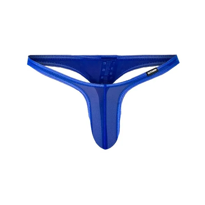 C4MSPX11 Micro Tanga Mesh Electric Blue de Cut4Men