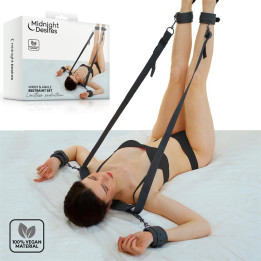Set de Restricciones con Sujeción para el Cuello de Midnight Desires | VibraZon