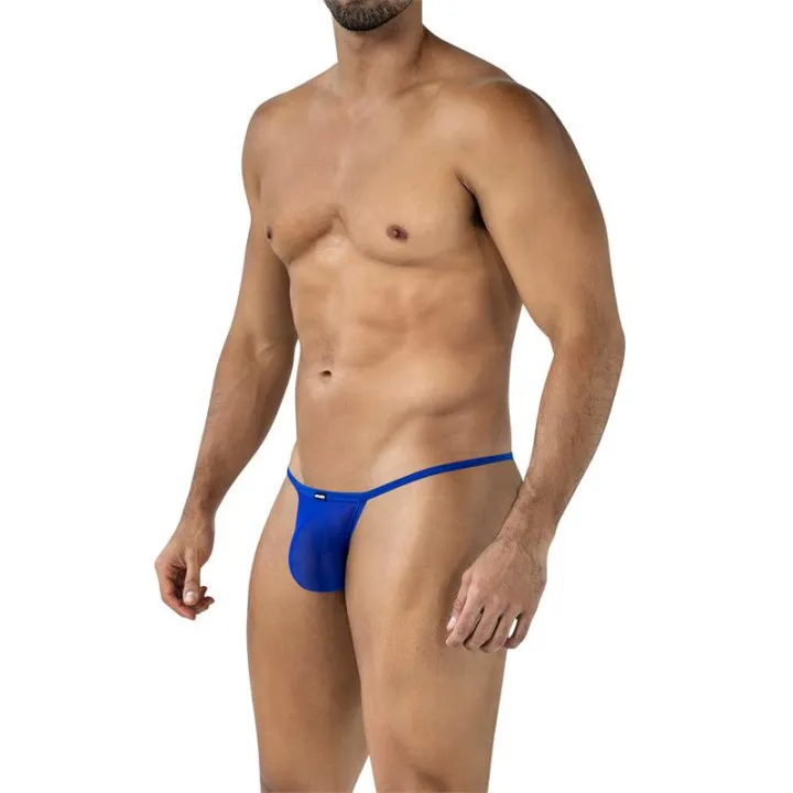 C4MSPX16 Tanga Kini Mesh Electric Blue de Cut4Men