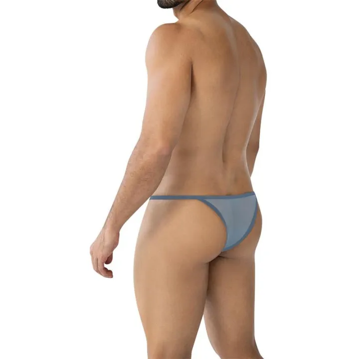 C4MSPX16 Tanga Kini Mesh Grey de Cut4Men