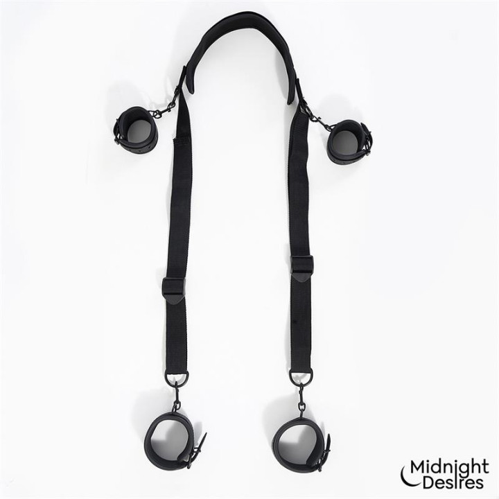 Set de Restricciones con Sujeción para el Cuello de Midnight Desires | VibraZon