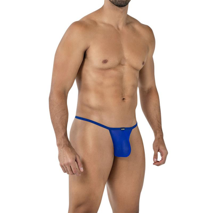 C4MSPX17 Mini Tanga Kini Mesh Electric Blue de Cut4Men | VibraZon